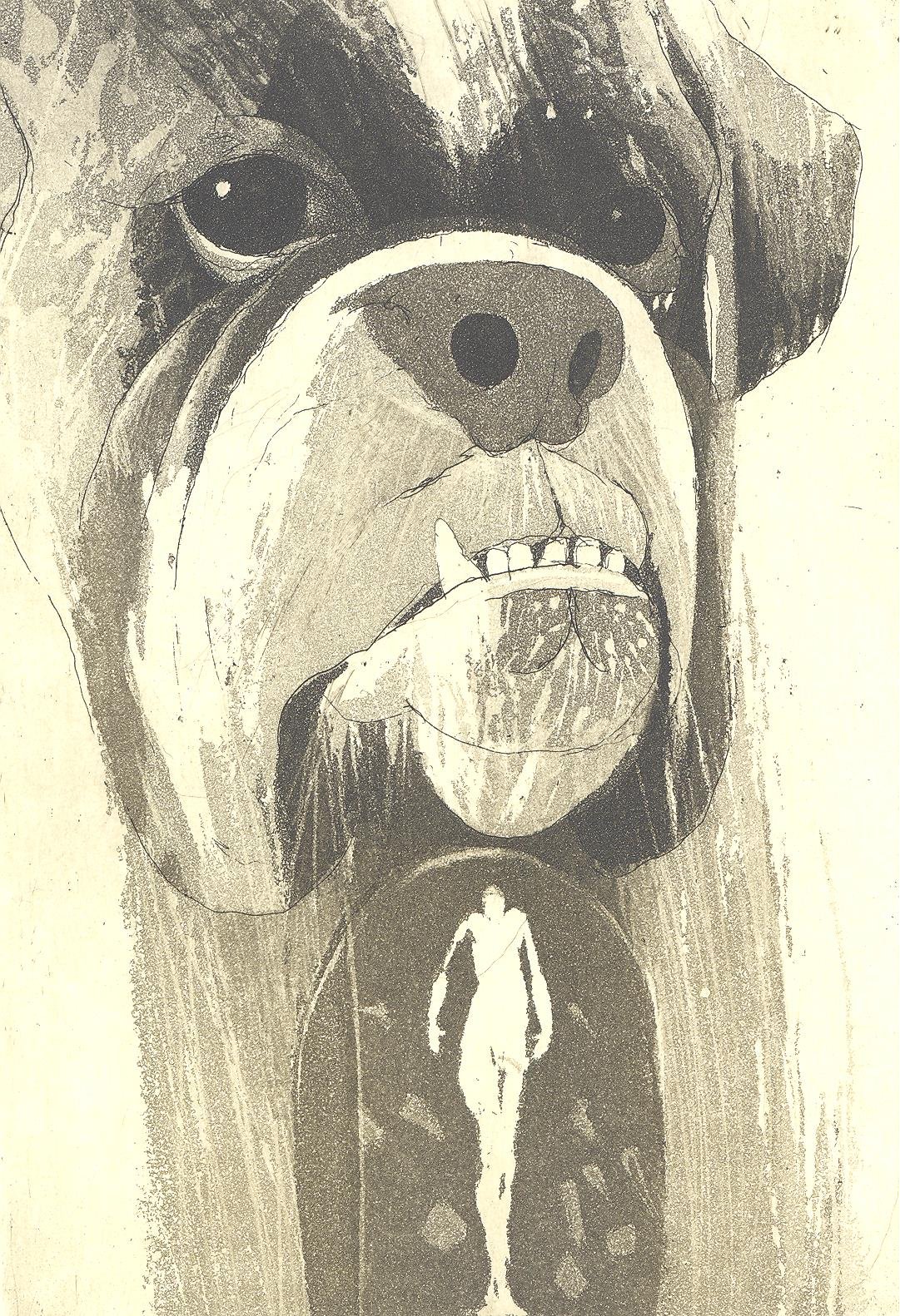 Otrok stařec a obří pes (bibliofilské vydání)